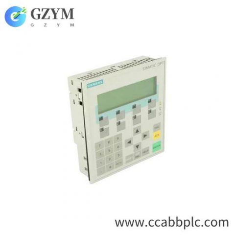 SIEMENS 6AV3607-1JC20-0AX2 Operator Panel: Industrial Control Excellence