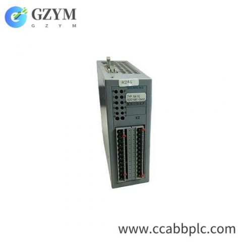 SIEMENS 6DD1681-0AH2, 6DD1681-OAH2 SA10 Interface Module - Advanced Communication Solution for Industrial Automation