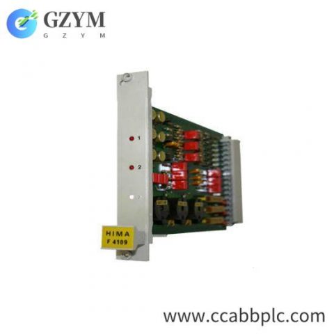 HIMA F4109 PLC Card - Precision Control Module